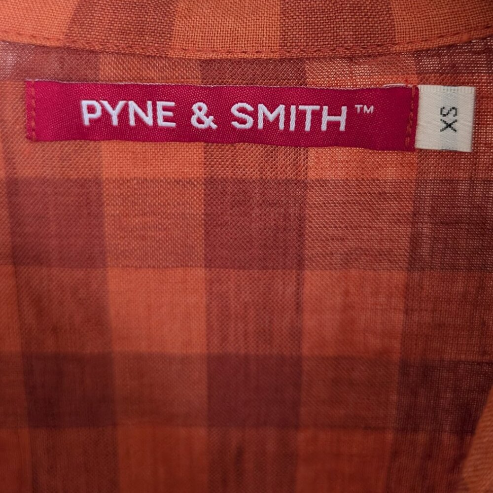 Pyne & Smith no. 30 in Marmalade Check, size XS - Picture 6 of 8